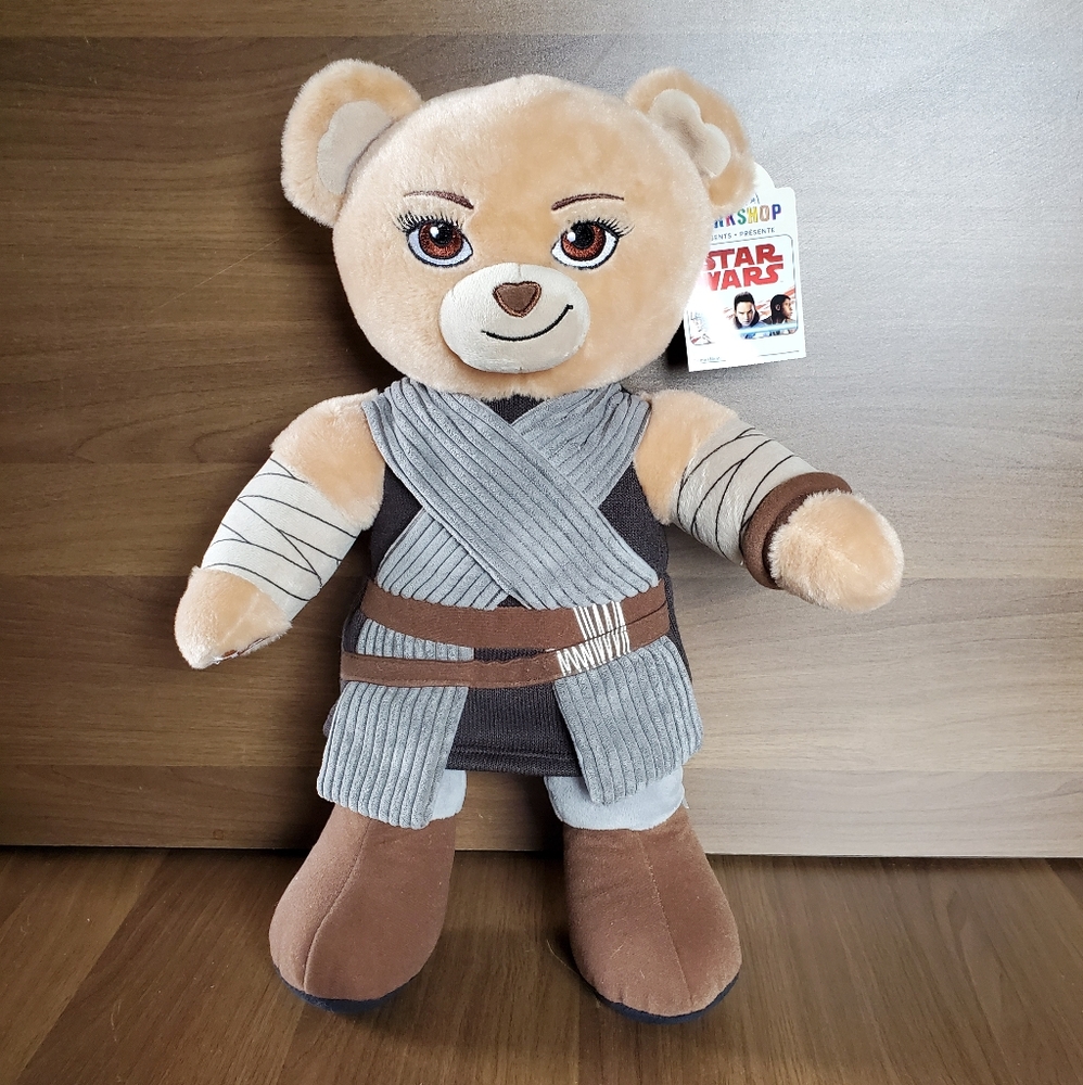 Star Wars Build A Bear Rey Plush 16" Tall